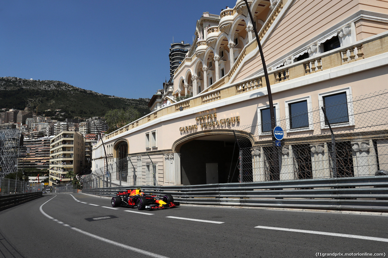 GP MONACO, 27.05.2017 - Prove Libere 3, Max Verstappen (NED) Red Bull Racing RB13
