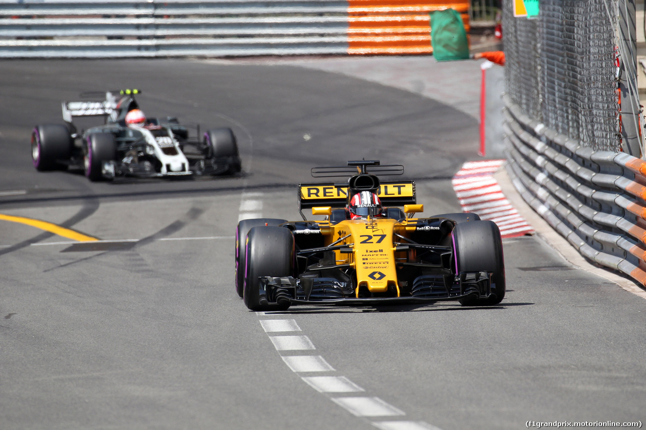 GP MONACO, 27.05.2017 - Prove Libere 3, Nico Hulkenberg (GER) Renault Sport F1 Team RS17