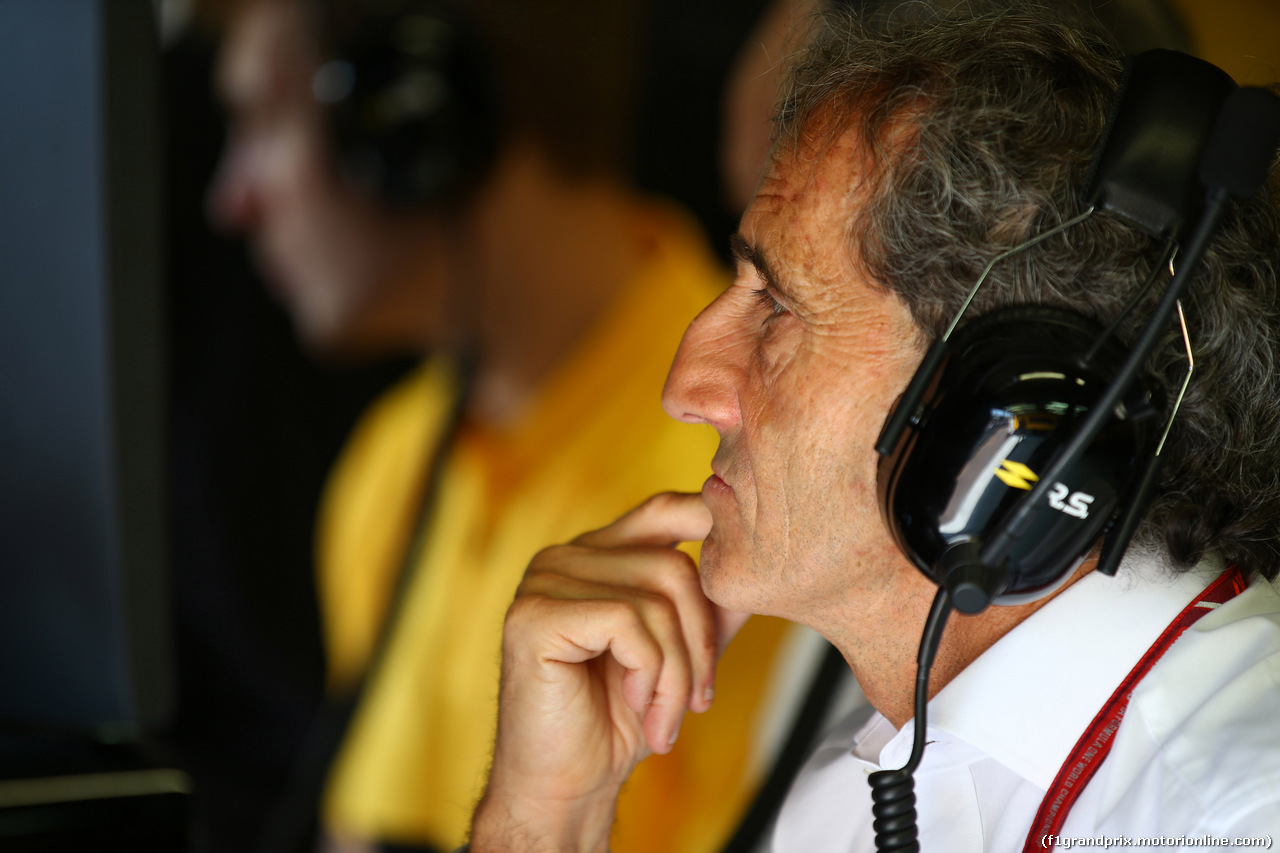 GP MONACO, 27.05.2017 - Prove Libere 3, Alain Prost (FRA) Renault Sport F1 Team Special Advisor