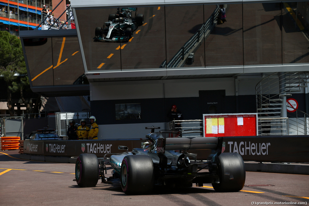 GP MONACO, 27.05.2017 - Prove Libere 3, Lewis Hamilton (GBR) Mercedes AMG F1 W08