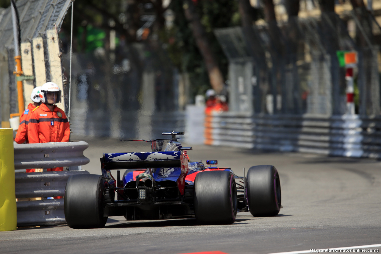 GP MONACO, 27.05.2017 - Prove Libere 3, Daniil Kvyat (RUS) Scuderia Toro Rosso STR12