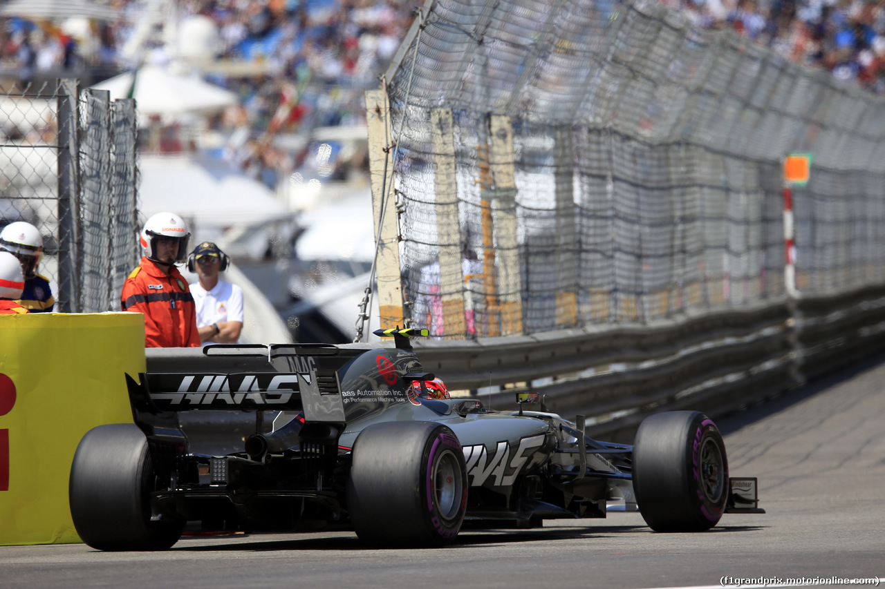 GP MONACO, 27.05.2017 - Prove Libere 3, Kevin Magnussen (DEN) Haas F1 Team VF-17