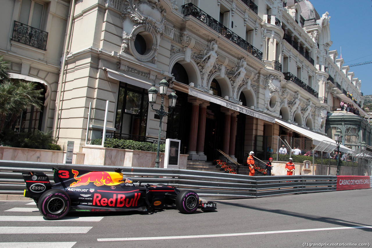 GP MONACO, 27.05.2017 - Prove Libere 3, Daniel Ricciardo (AUS) Red Bull Racing RB13