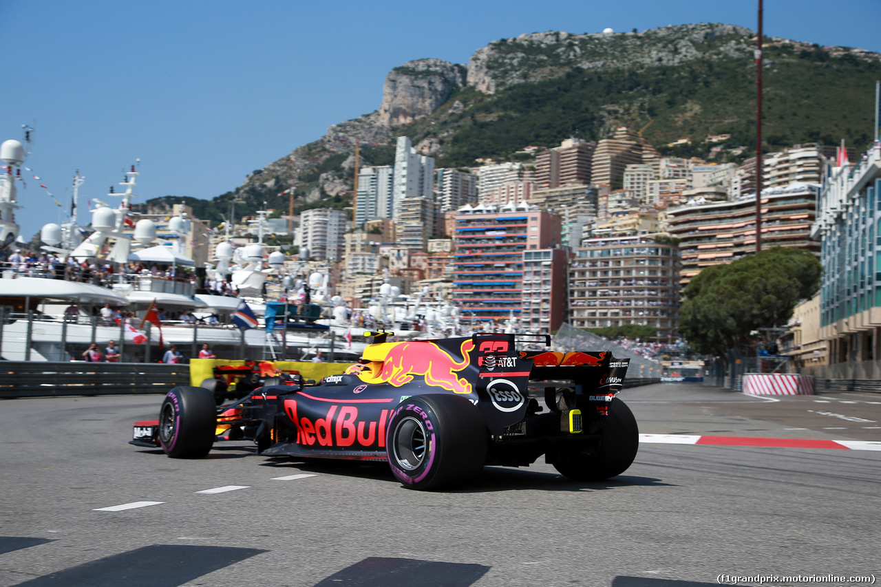 GP MONACO, 27.05.2017 - Prove Libere 3, Max Verstappen (NED) Red Bull Racing RB13