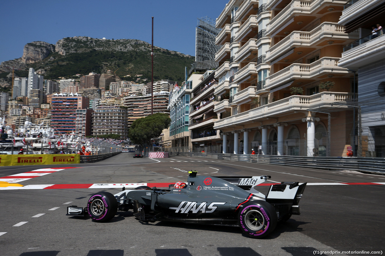 GP MONACO, 27.05.2017 - Prove Libere 3, Kevin Magnussen (DEN) Haas F1 Team VF-17