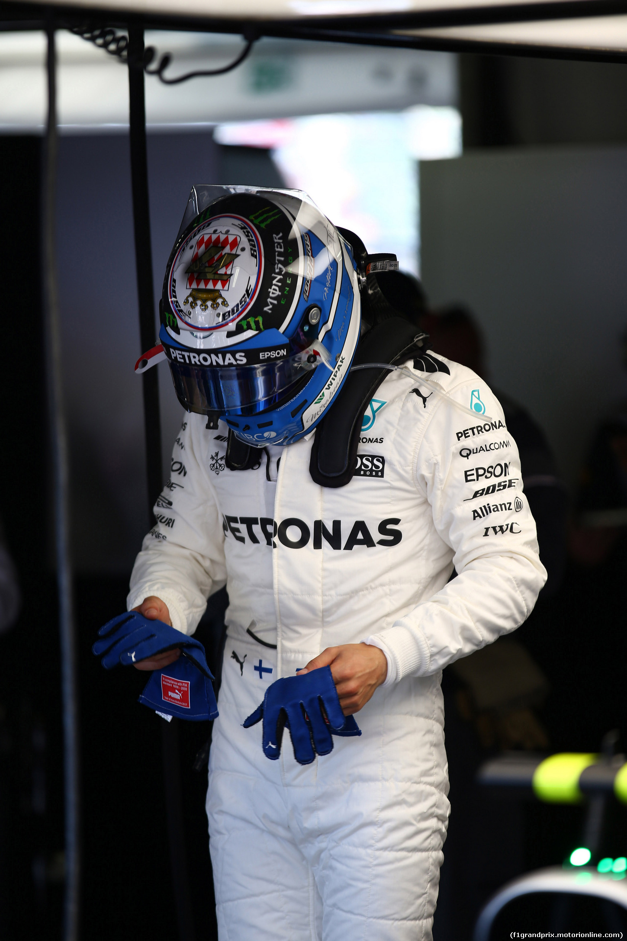 GP MONACO, 27.05.2017 - Prove Libere 3, Valtteri Bottas (FIN) Mercedes AMG F1 W08