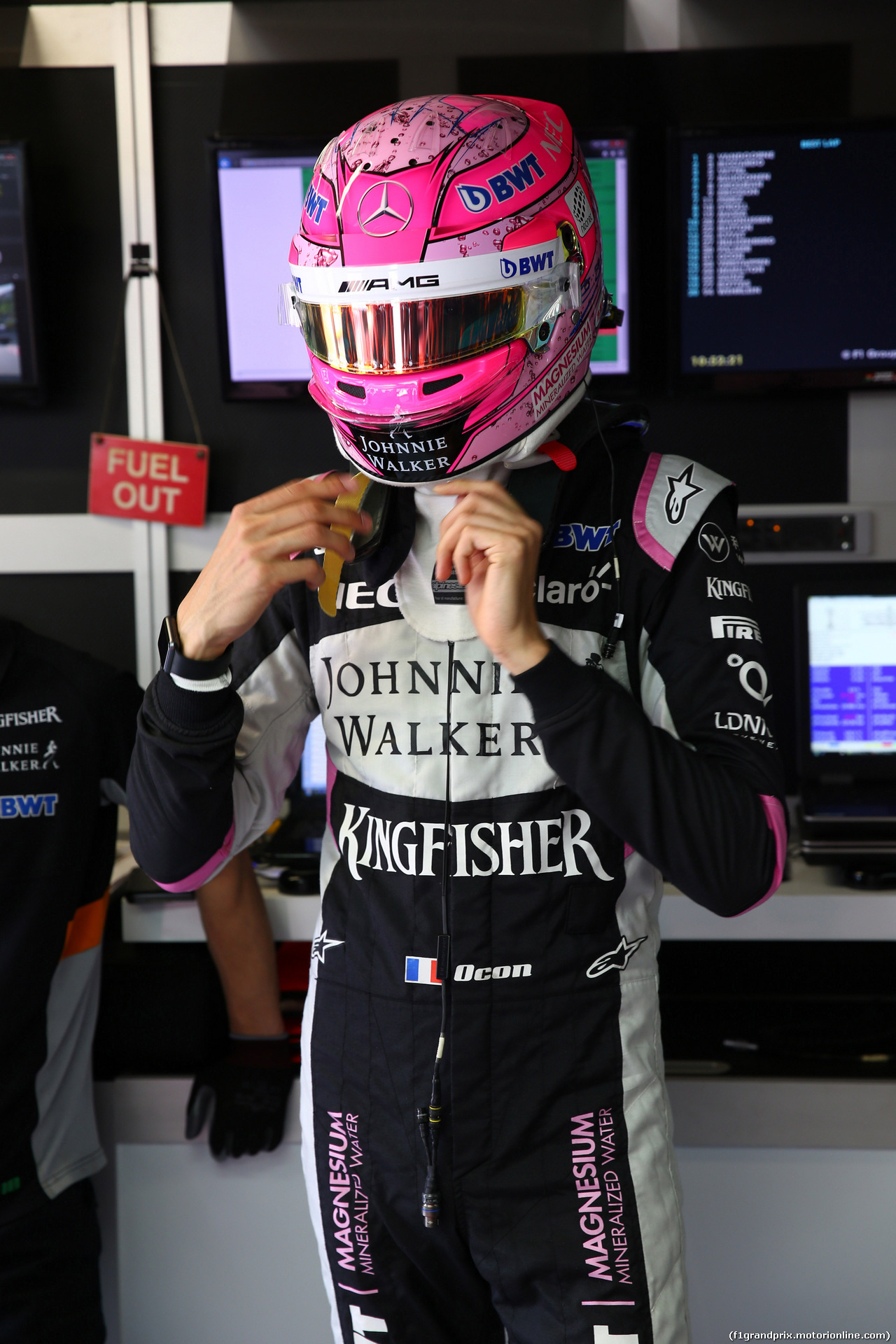 GP MONACO, 27.05.2017 - Prove Libere 3, Esteban Ocon (FRA) Sahara Force India F1 VJM10