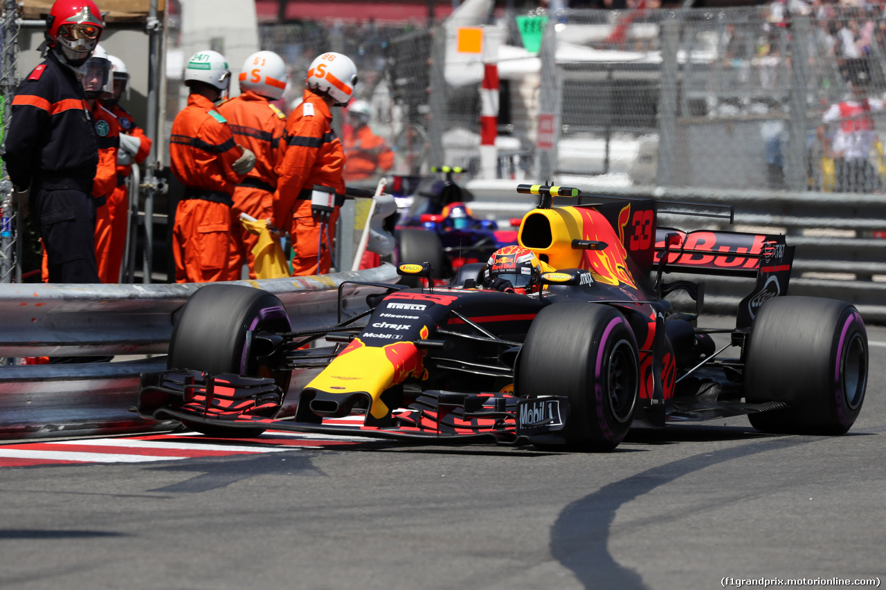 GP MONACO, 27.05.2017 - Qualifiche, Max Verstappen (NED) Red Bull Racing RB13