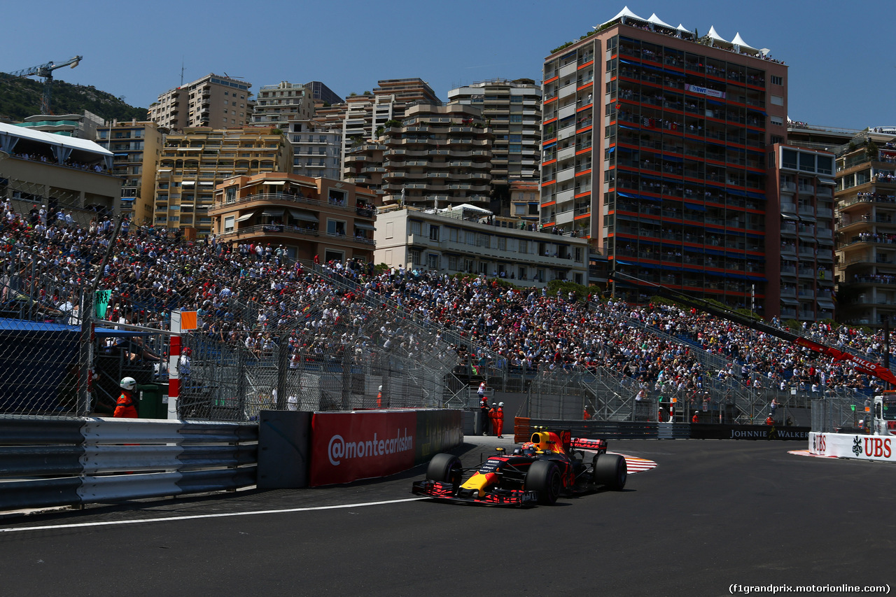 GP MONACO, 27.05.2017 - Qualifiche, Max Verstappen (NED) Red Bull Racing RB13