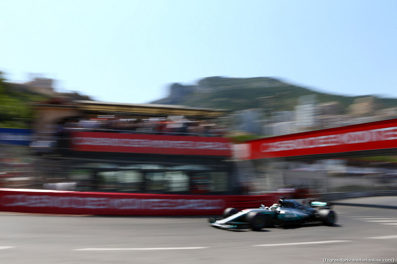 GP MONACO, 27.05.2017 - Qualifiche, Lewis Hamilton (GBR) Mercedes AMG F1 W08