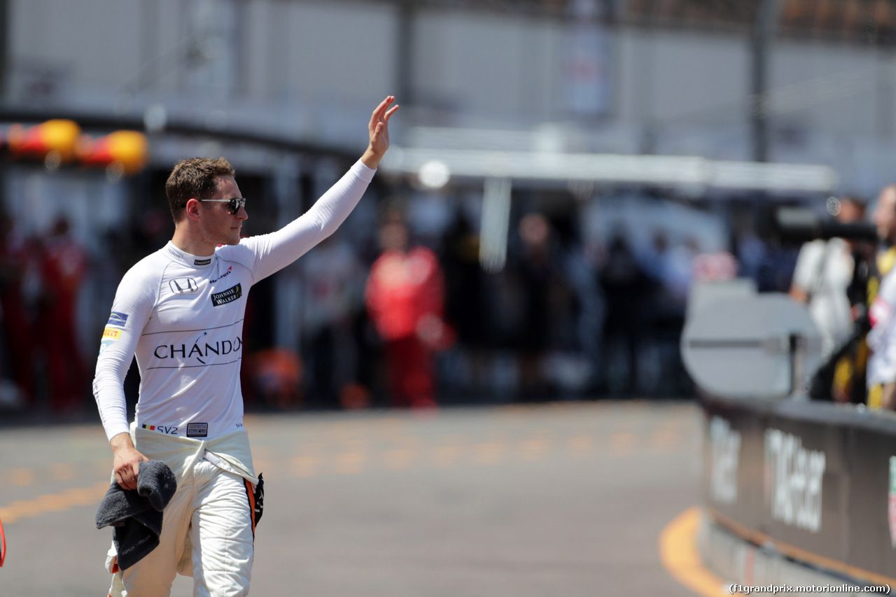GP MONACO, 27.05.2017 - Qualifiche, Stoffel Vandoorne (BEL) McLaren MCL32