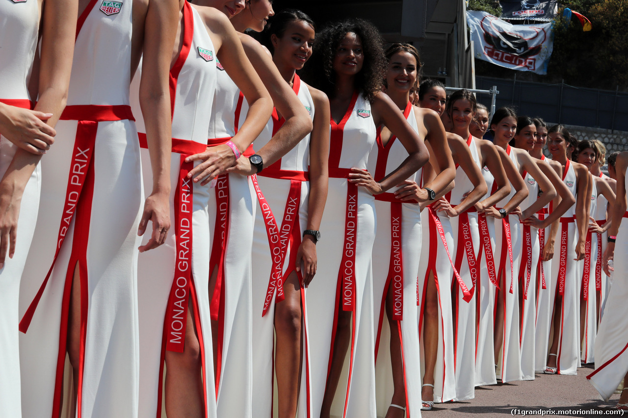 GP MONACO, 27.05.2017 - Qualifiche, griglia Ragazzas