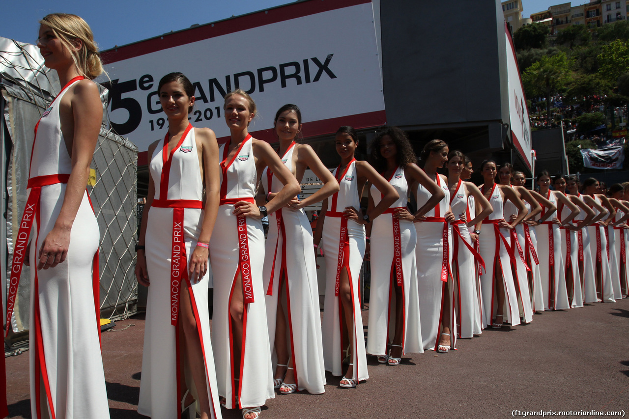 GP MONACO, 27.05.2017 - Qualifiche, griglia Ragazzas