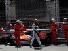 GP MONACO, 27.05.2017 - Qualifiche, Crash, Stoffel Vandoorne (BEL) McLaren MCL32