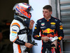 GP MONACO, 27.05.2017 - Qualifiche, Jenson Button (GBR) McLaren MCL32 e Max Verstappen (NED) Red Bull Racing RB13