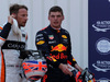 GP MONACO, 27.05.2017 - Qualifiche, Jenson Button (GBR) McLaren MCL32 e Max Verstappen (NED) Red Bull Racing RB13