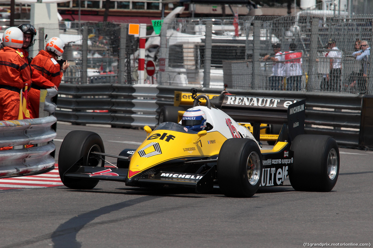 GP MONACO, 26.05.2017 - Alain Prost (FRA) Renault Sport F1 Team Special Advisor, Renault RE40