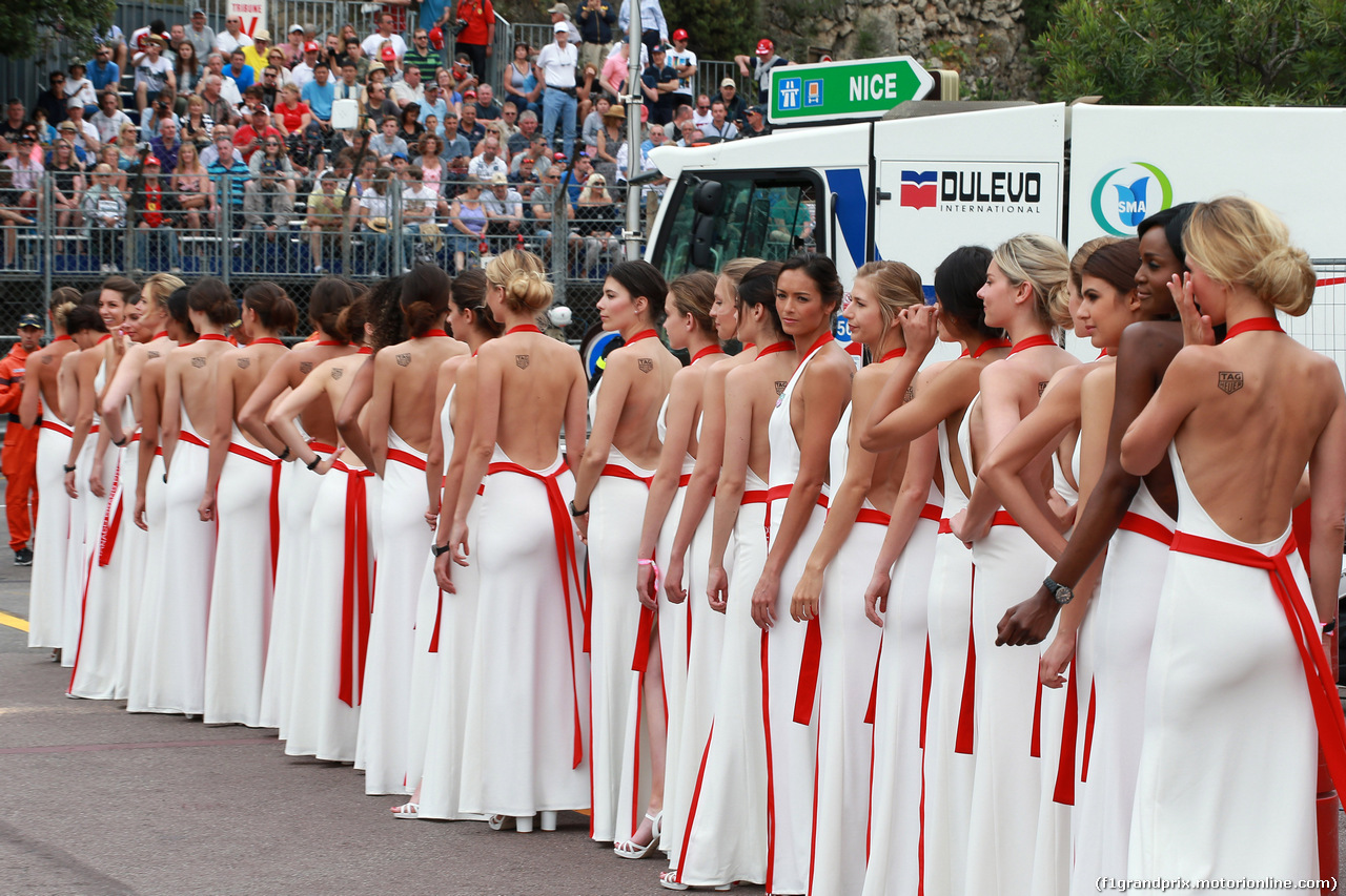 GP MONACO, 26.05.2017 - griglia Ragazzas