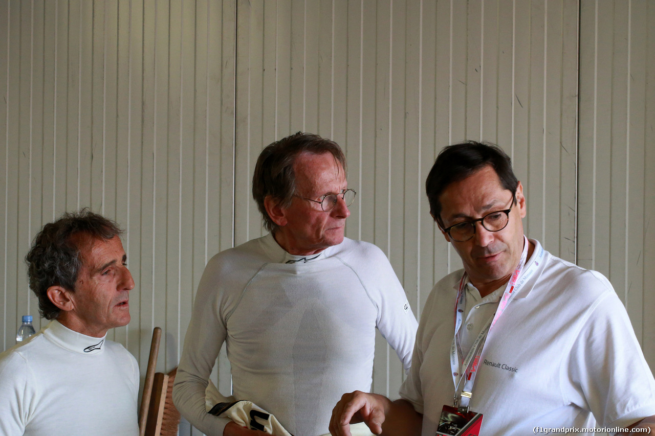 GP MONACO, 26.05.2017 - Alain Prost (FRA) Renault Sport F1 Team Special Advisor e Jean-Pierre Jabouine