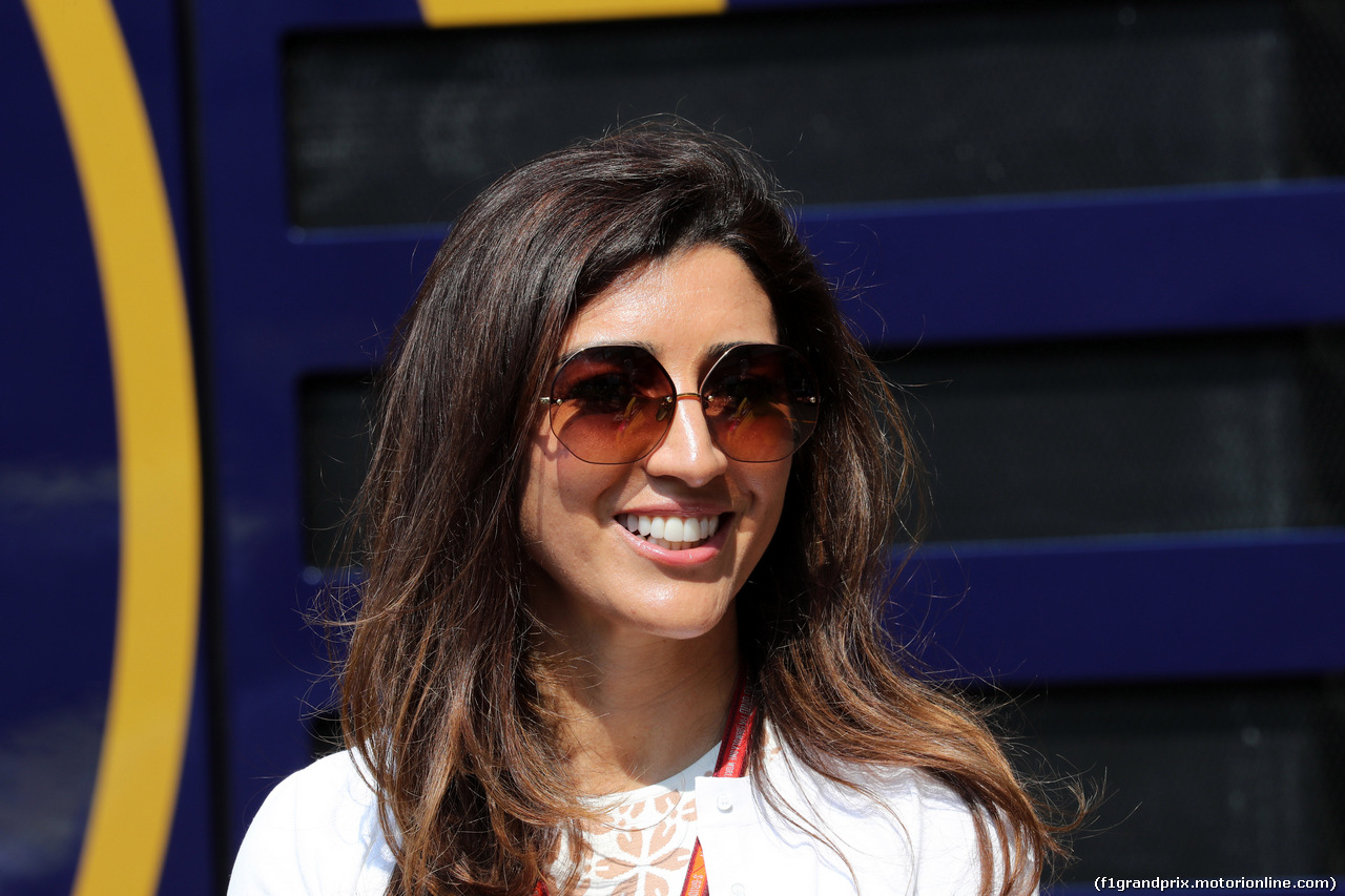 GP MONACO, 26.05.2017 - Fabiana Flosi (BRA), Wife of Bernie Ecclestone