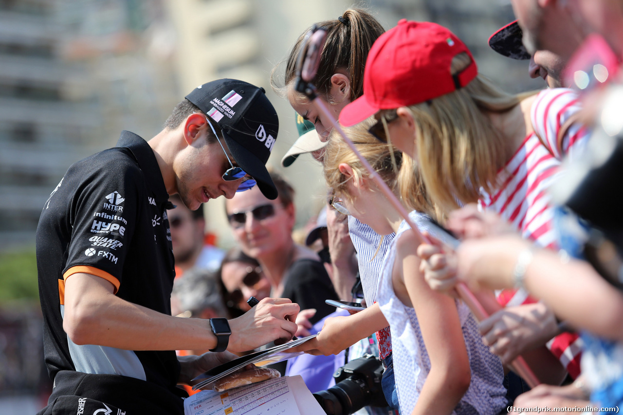 GP MONACO, 26.05.2017 - Esteban Ocon (FRA) Sahara Force India F1 VJM10