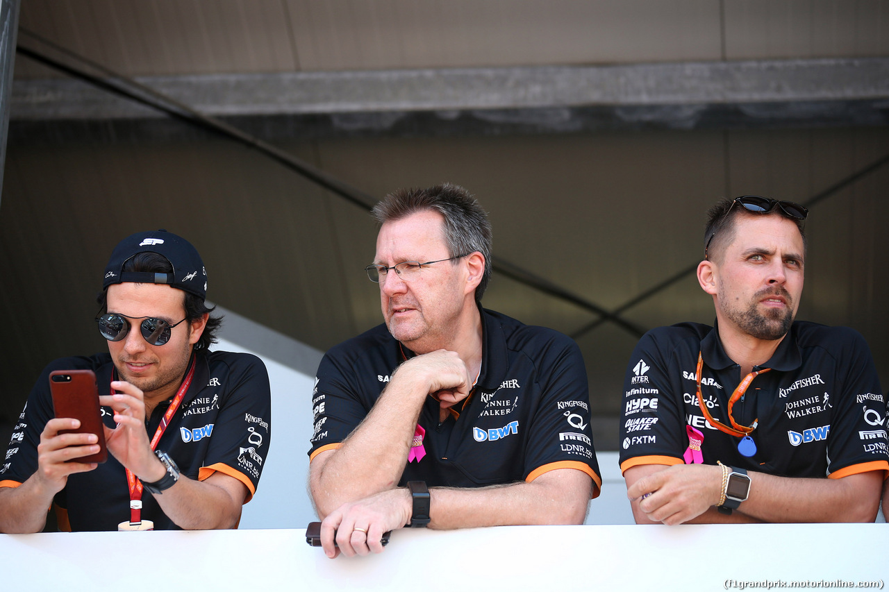 GP MONACO, 26.05.2017 - Sergio Perez (MEX) Sahara Force India F1 VJM010