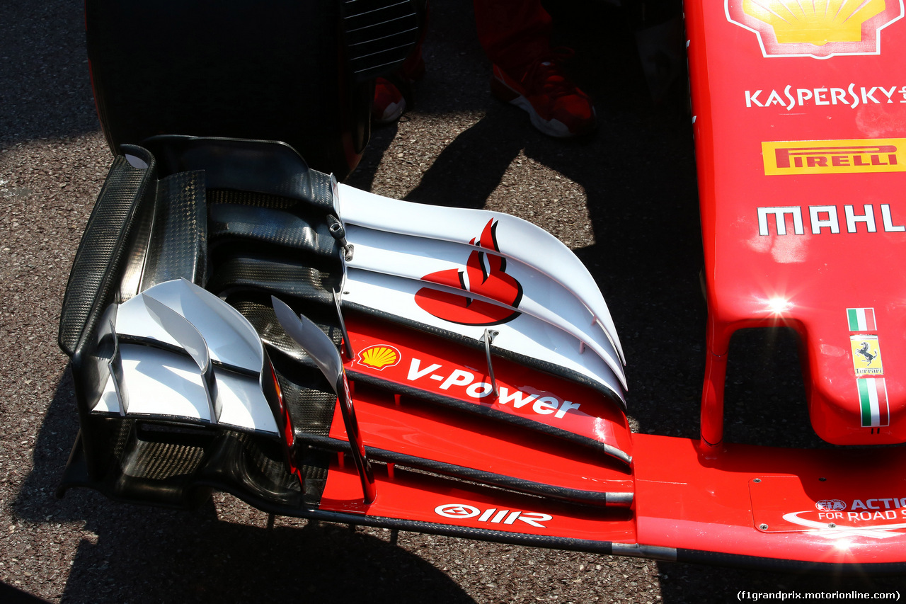 GP MONACO, 26.05.2017 - Ferrari SF70H, detail