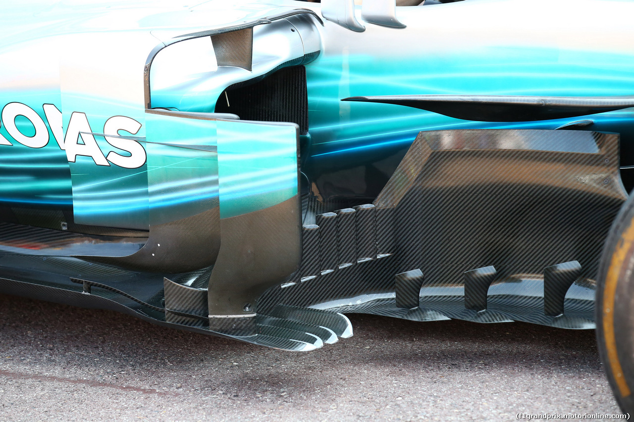 GP MONACO, 26.05.2017 - Mercedes AMG F1 W08, detail