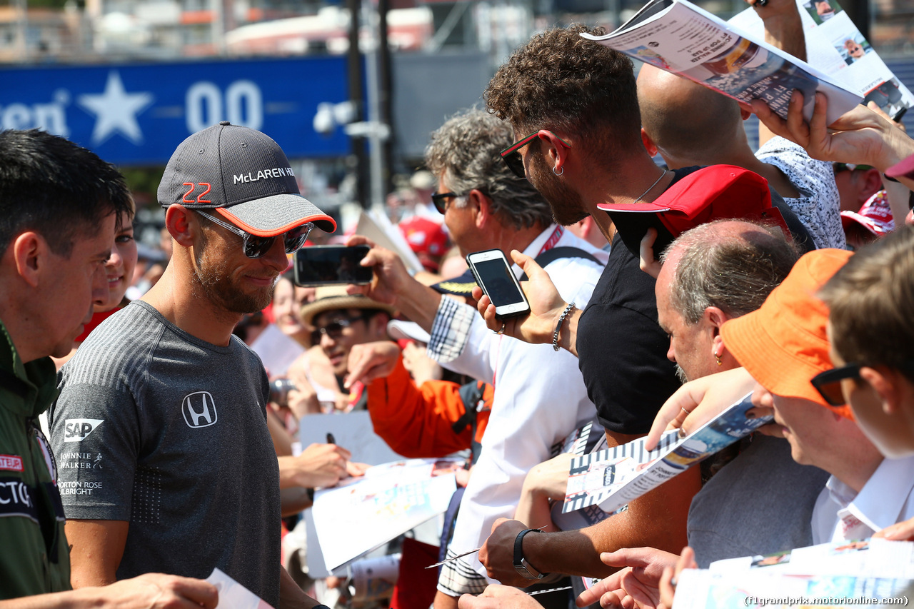GP MONACO, 26.05.2017 - Jenson Button (GBR) McLaren MCL32