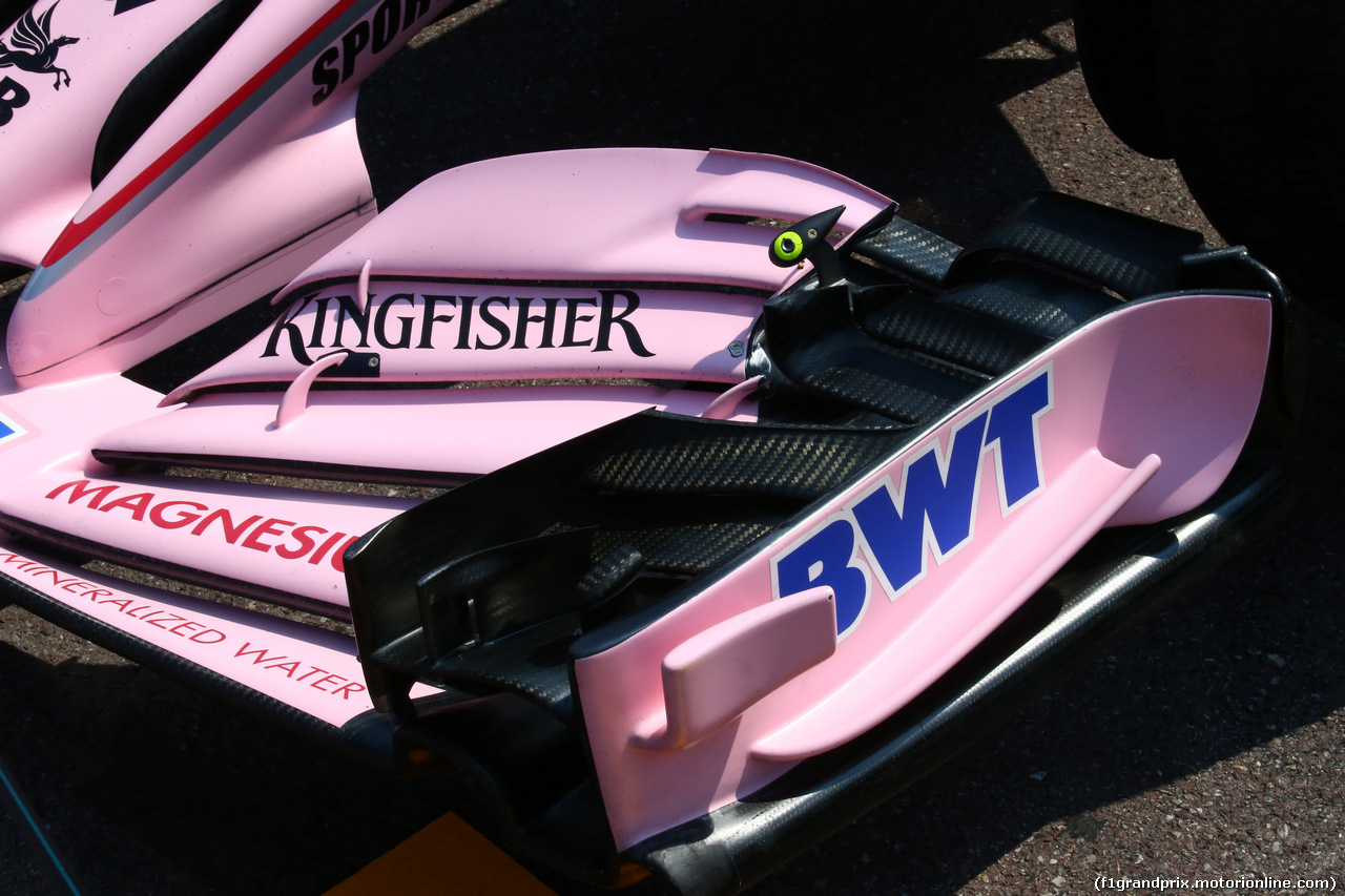 GP MONACO, 26.05.2017 - Sahara Force India F1 VJM010, detail