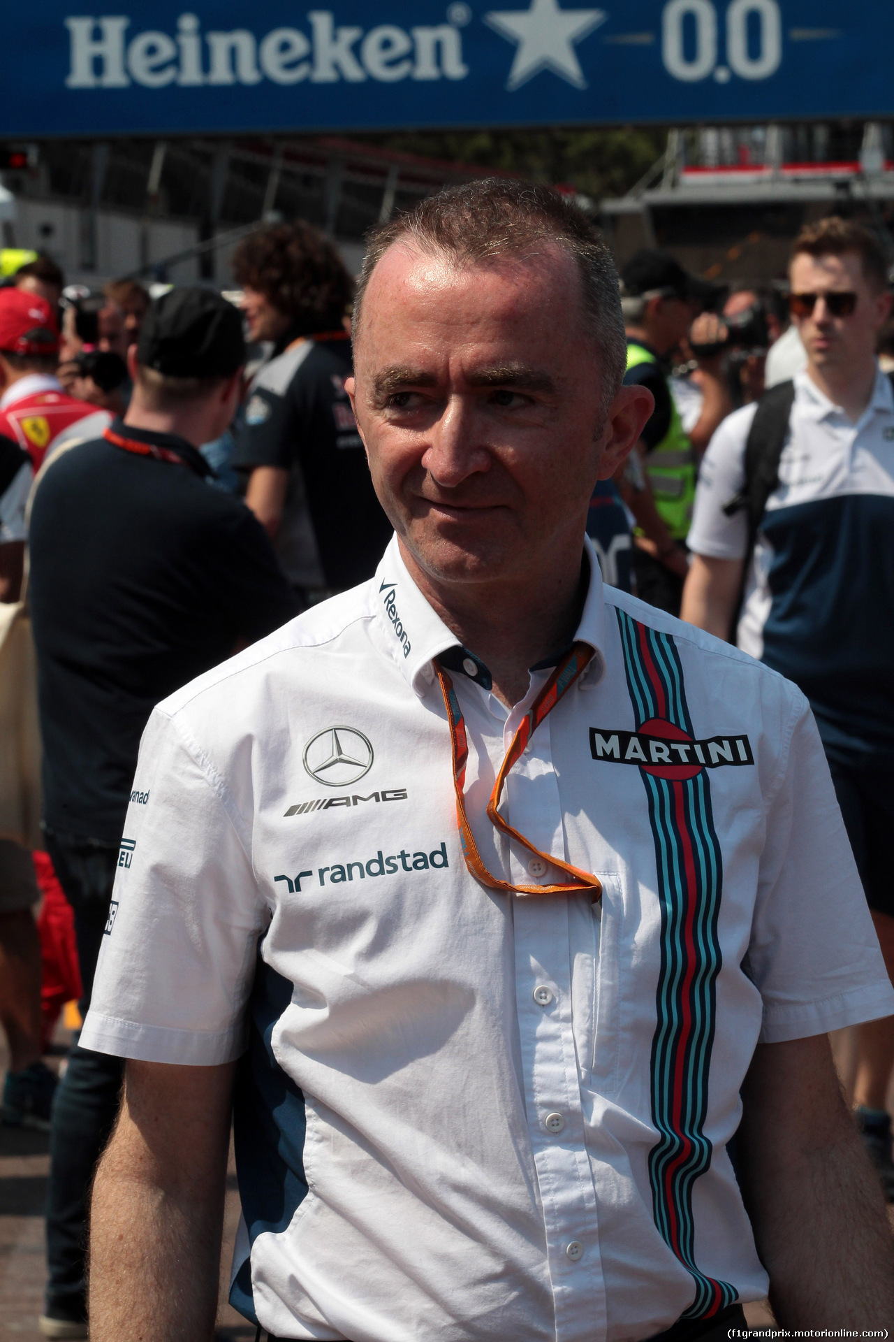 GP MONACO, 26.05.2017 - Paddy Lowe (GBR), Williams chief technical officer