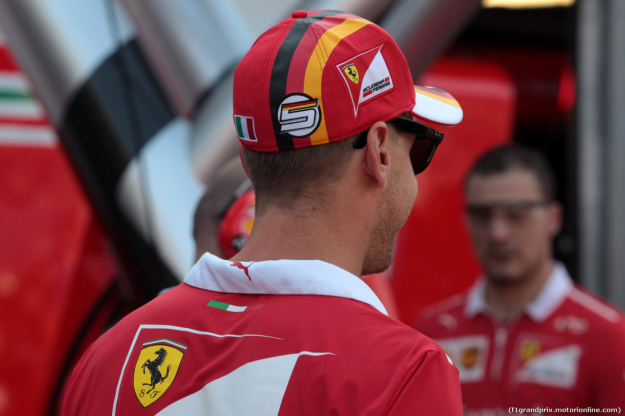 GP MONACO, 26.05.2017 - Sebastian Vettel (GER) Ferrari SF70H