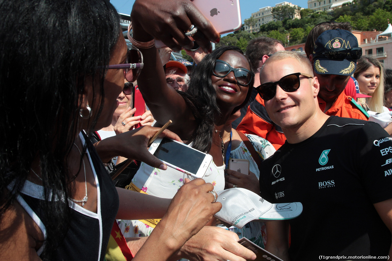 GP MONACO, 26.05.2017 - Valtteri Bottas (FIN) Mercedes AMG F1 W08