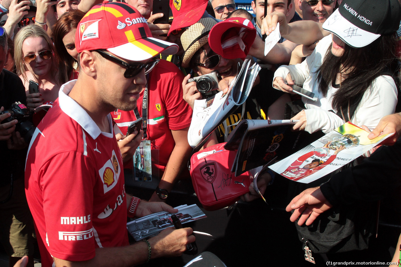 GP MONACO, 26.05.2017 - Sebastian Vettel (GER) Ferrari SF70H