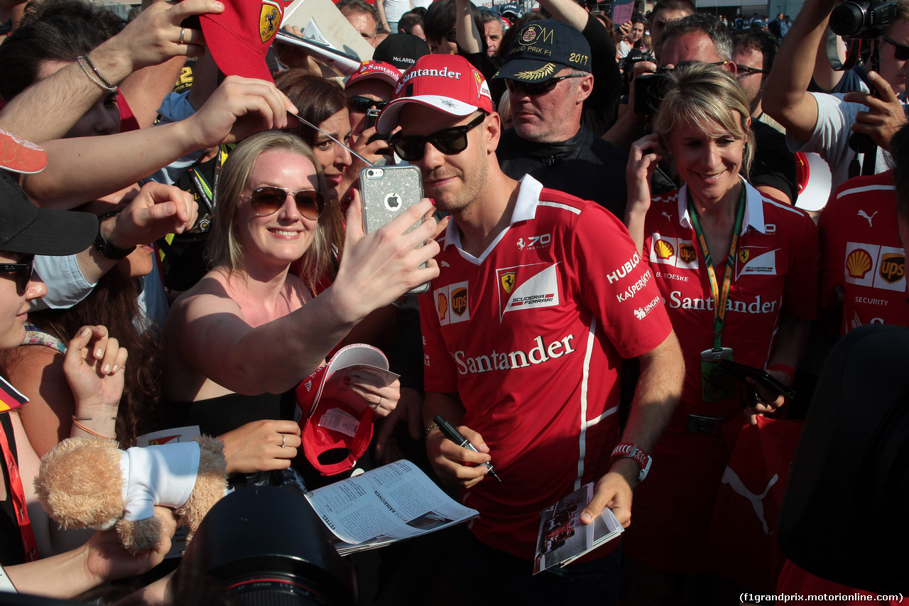 GP MONACO, 26.05.2017 - Sebastian Vettel (GER) Ferrari SF70H