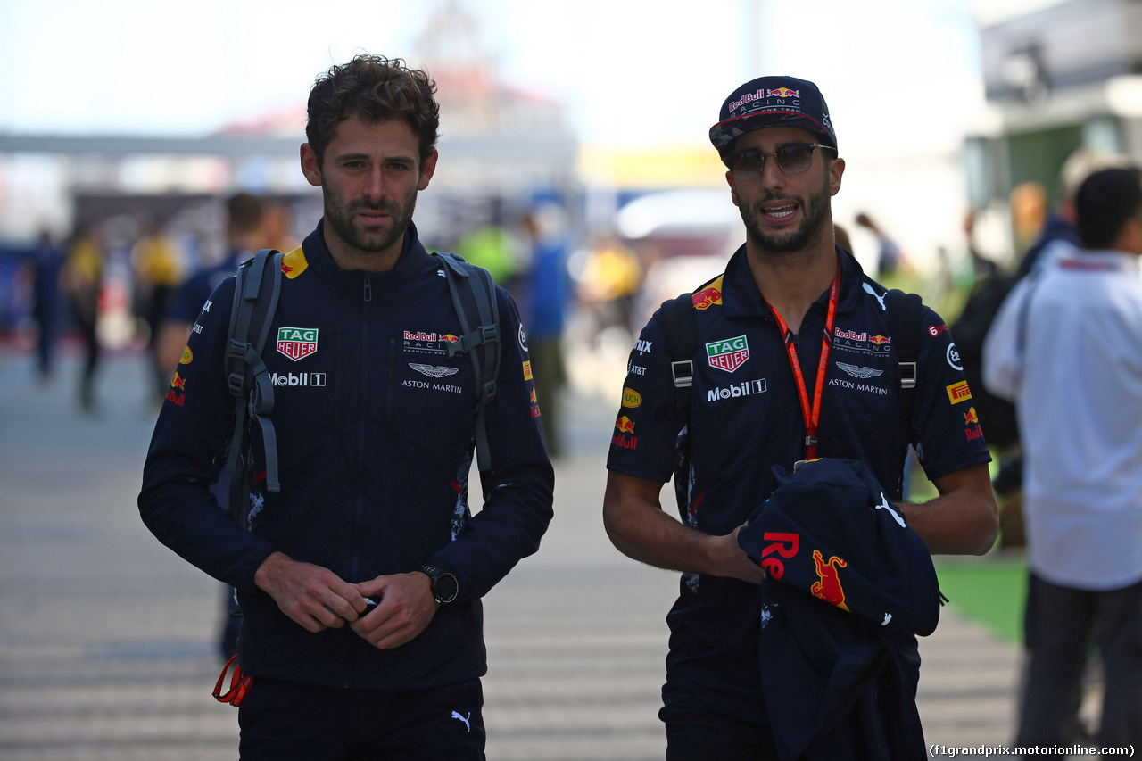 GP RUSSIA, 30.04.2017 - Daniel Ricciardo (AUS) Red Bull Racing RB13