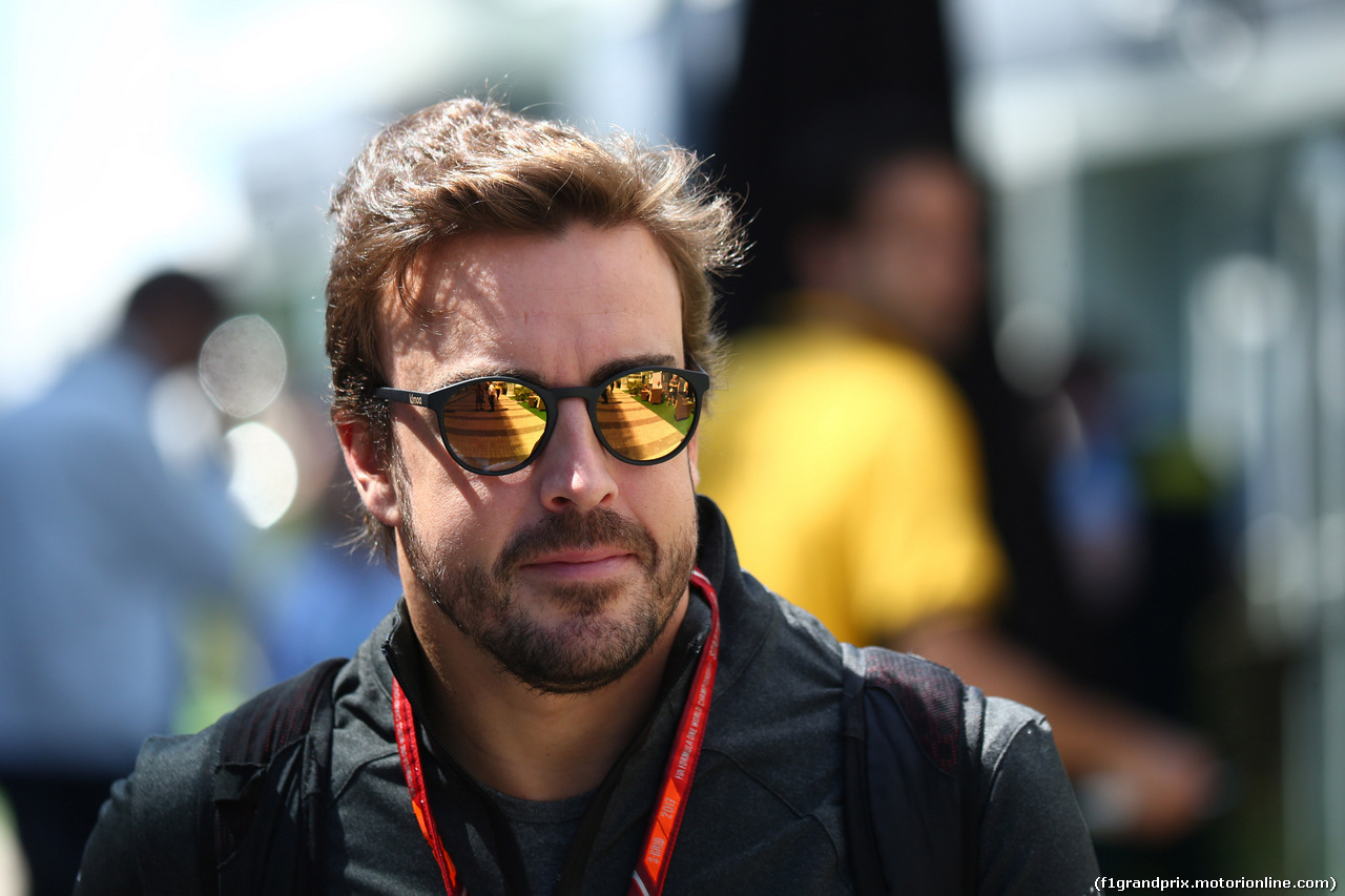 GP RUSSIA, 30.04.2017 - Fernando Alonso (ESP) McLaren MCL32