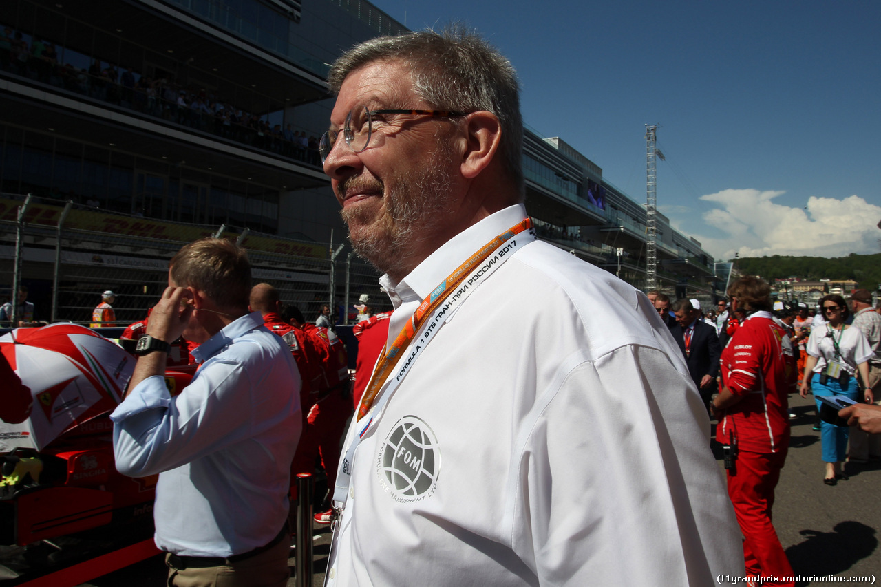 GP RUSSIA, 30.04.2017 - Gara, Ross Brawn (GBR) Formula One Managing Director of Motorsports