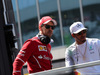 GP de Rusia, 30.04.2017 - Sebastian Vettel (GER) Ferrari SF70H y Lewis Hamilton (GBR) Mercedes AMG F1 W08 en el desfile de pilotos