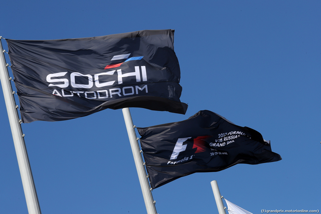 GP RUSSIA, 26.04.2017 - Flags