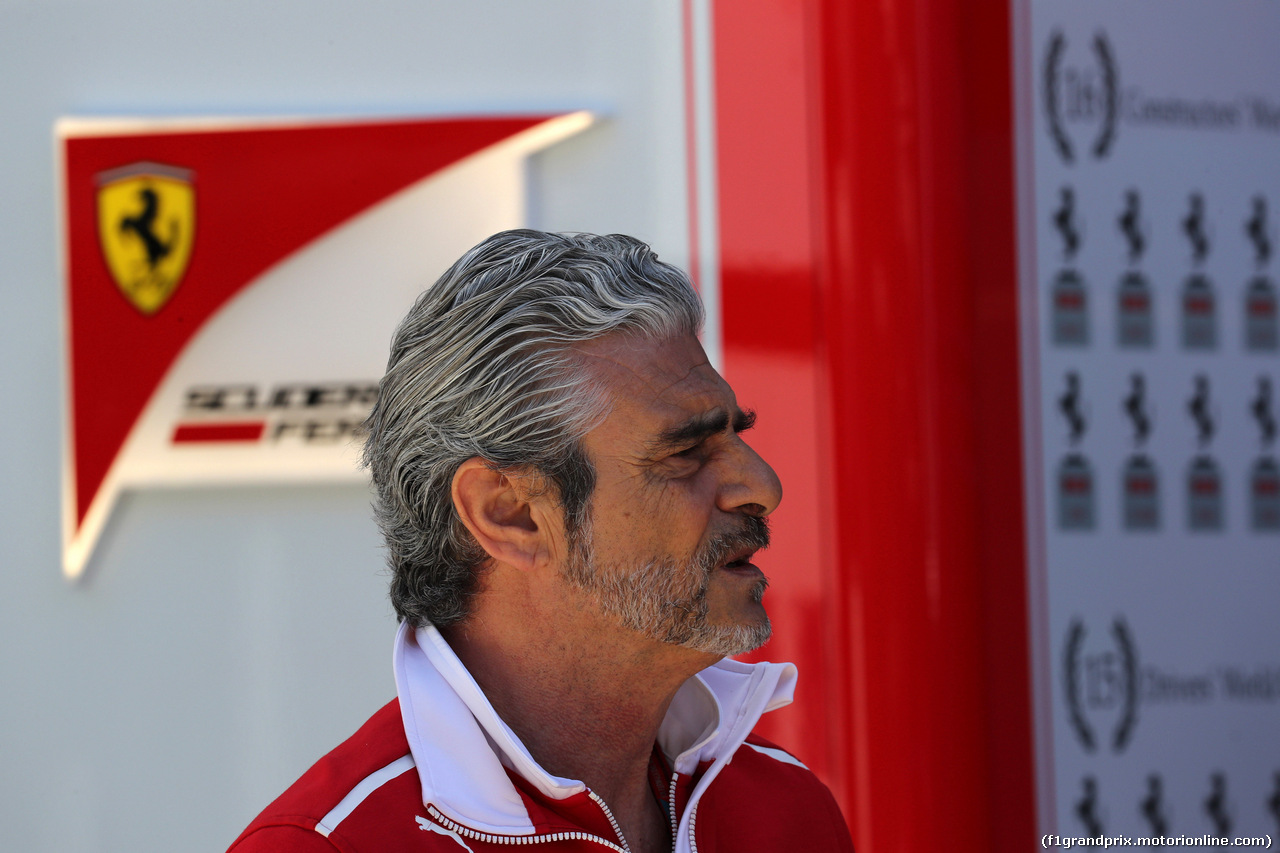 GP RUSSIA, 27.04.2017 - Maurizio Arrivabene (ITA) Ferrari Team Principal
