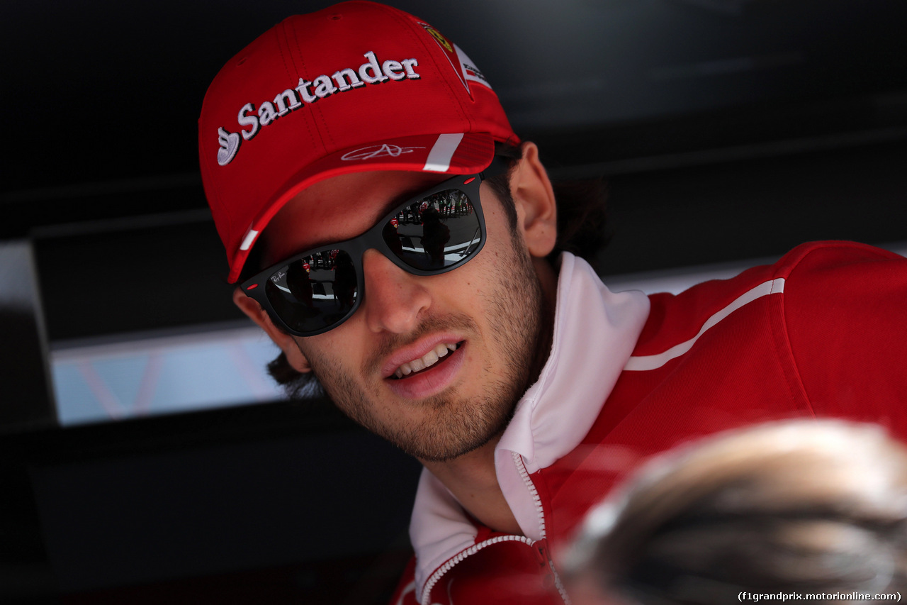 GP RUSSIA, 27.04.2017 - Antonio Giovinazzi (ITA) Test Driver, Ferrari