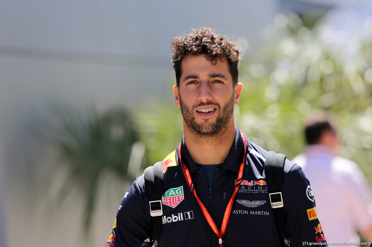 GP RUSSIA, 27.04.2017 - Daniel Ricciardo (AUS) Red Bull Racing RB13
