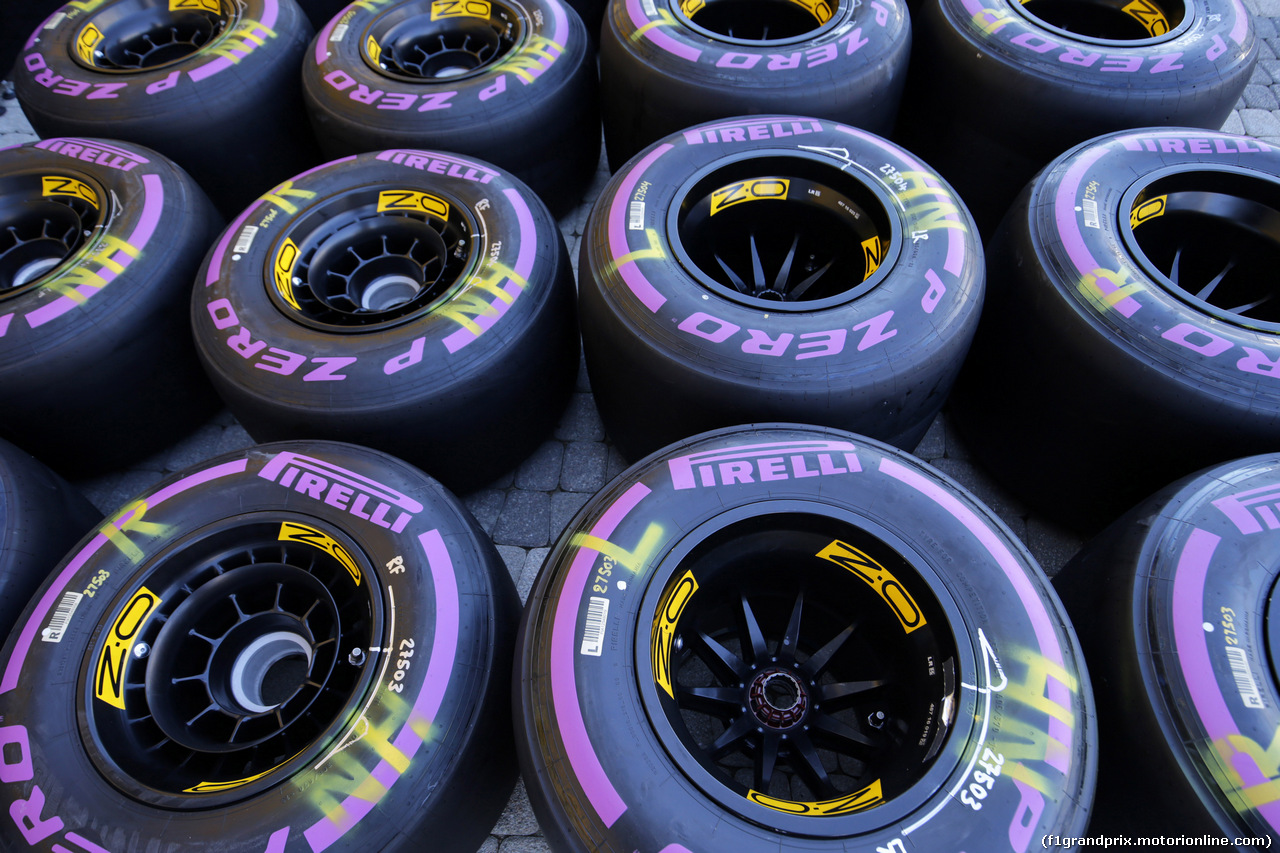 GP RUSSIA, 27.04.2017 - Pirelli Tyres e OZ Wheels
