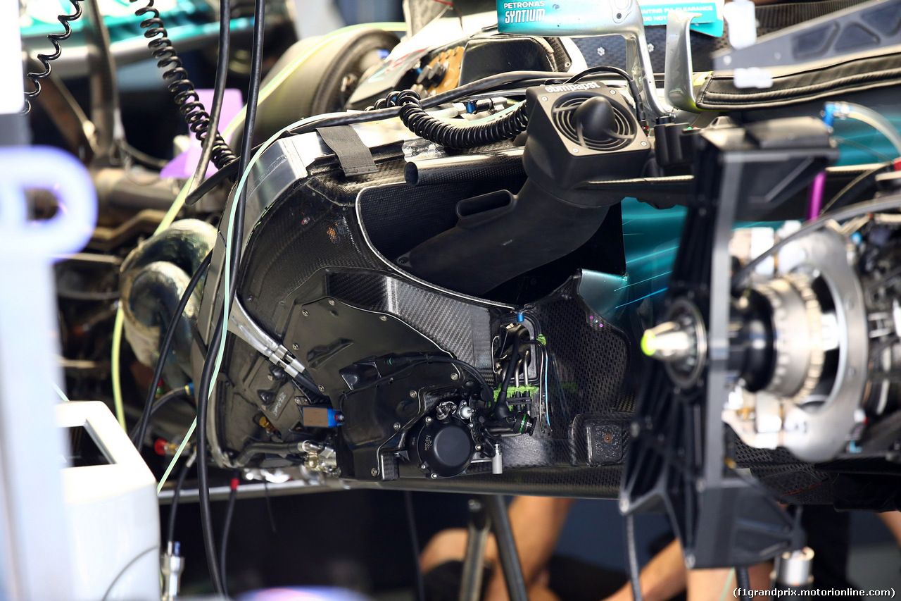 GP RUSSIA, 27.04.2017 - Mercedes AMG F1 W08, detail