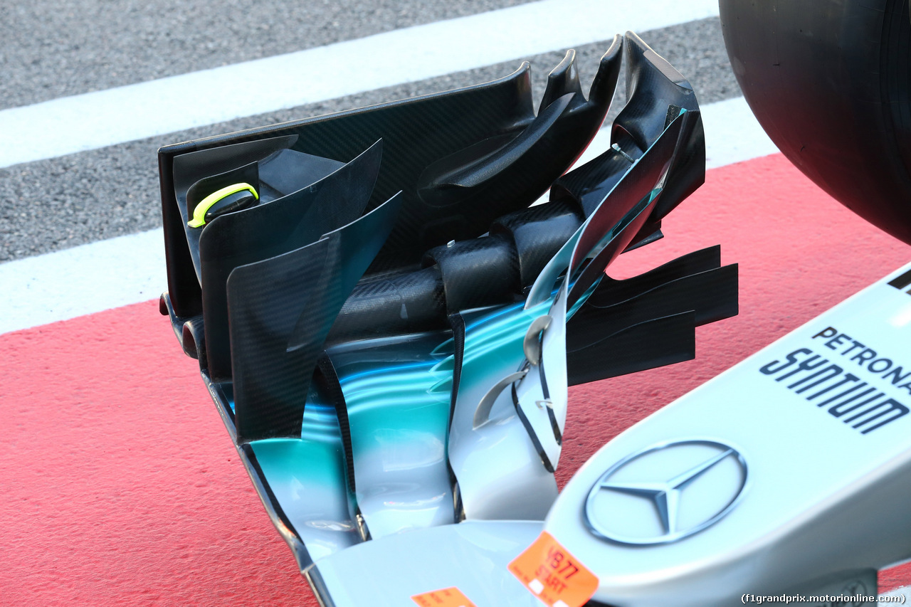 GP RUSSIA, 27.04.2017 - Mercedes AMG F1 W08, detail