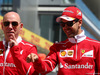 GP RUSSIA, 27.04.2017 - Jock Clear (GBR) Ferrari Engineering Director e Sebastian Vettel (GER) Ferrari SF70H