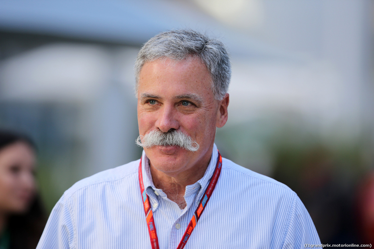 GP RUSSIA, 29.04.2017 - Chase Carey (USA) Formula One Group Chairman