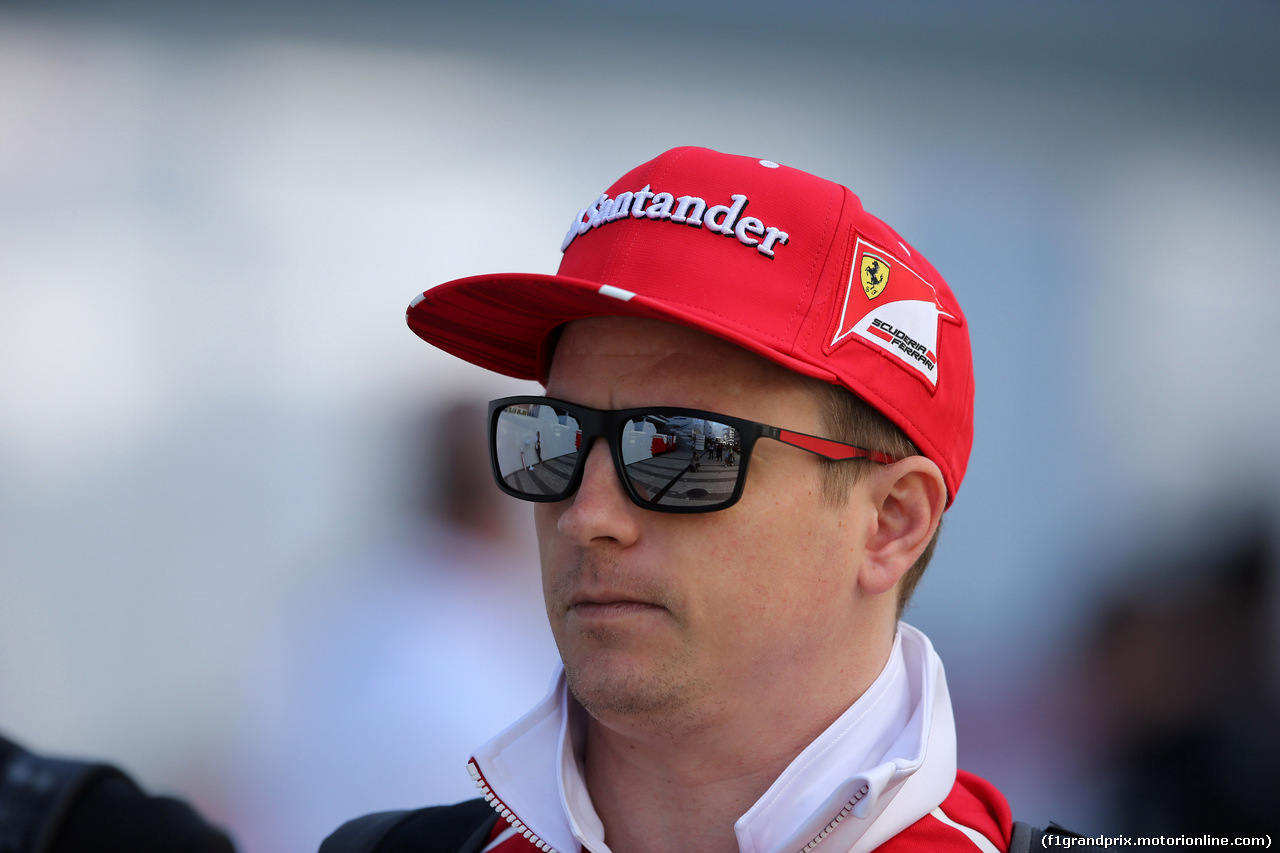 GP RUSSIA, 29.04.2017 - Kimi Raikkonen (FIN) Ferrari SF70H