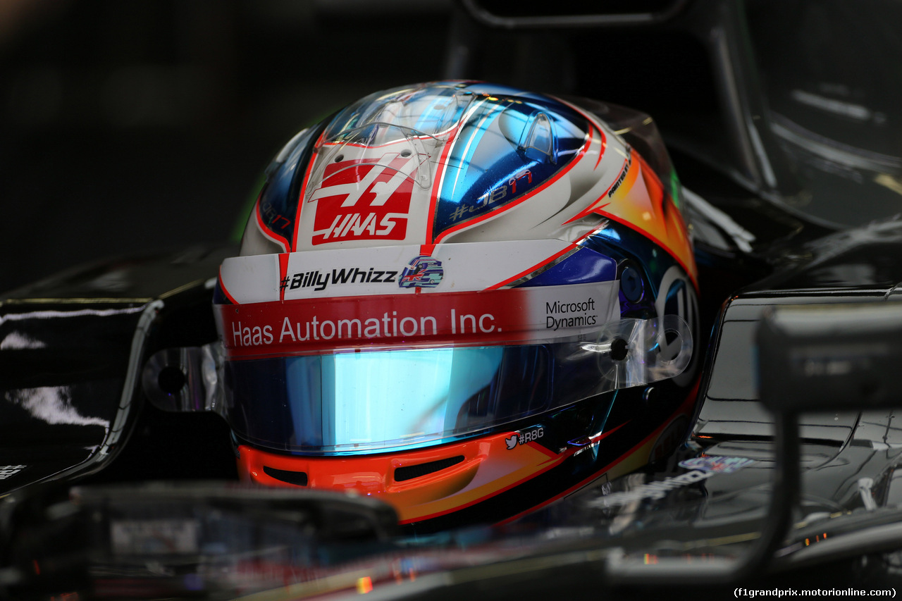 GP RUSSIA, 29.04.2017 - Prove Libere 3, Romain Grosjean (FRA) Haas F1 Team VF-17